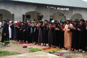 Jamaah An-Nadzir Shalat Idul Fitri Hari ini